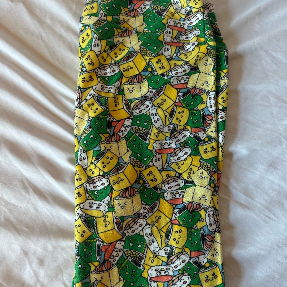 LuLaRoe SUSHI Print Leggings - women’s TC
